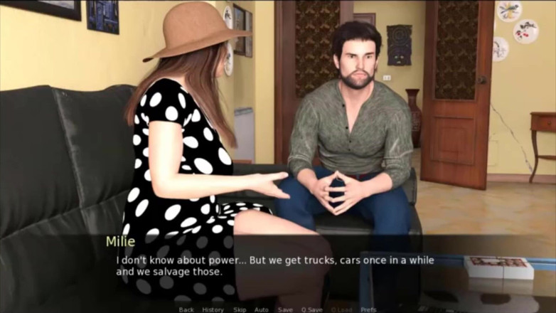 Visual Novels: Pinheiro cai parte 5