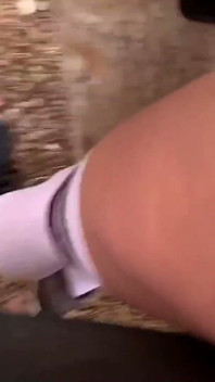 Anal Sex in the Backyard While Roommates Are Gone!