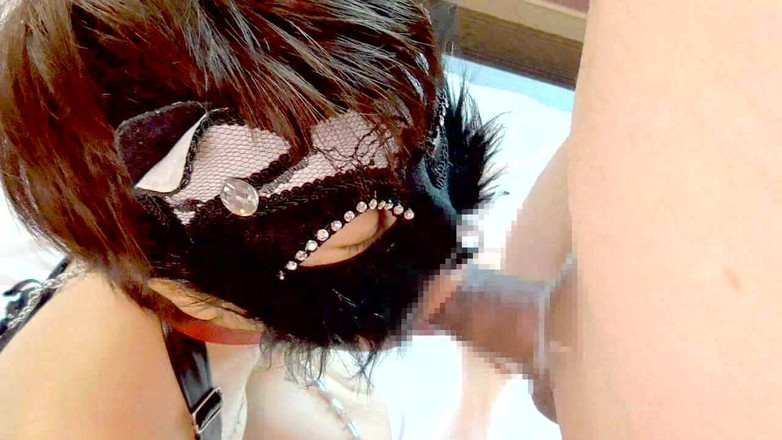 hiro_mayu_couple_jp: Mayu Nr. 60, Maske, Anzügliche Linien, Weißäugiger Orgasmus, Anales Lecken, Deepthroat,...
