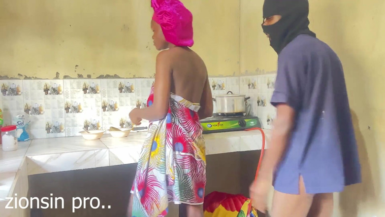 Zion: I Fuck My House Help in the Kitchen While She...