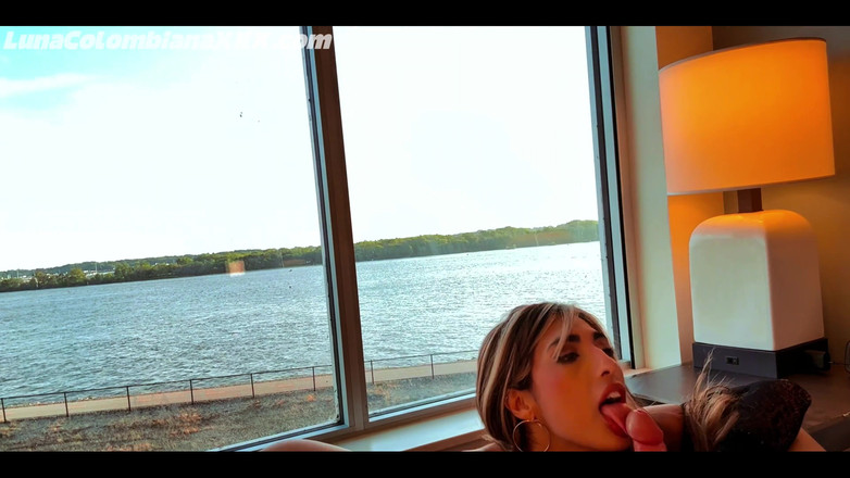 Luna Colombiana: Anální creampie s rimmingem