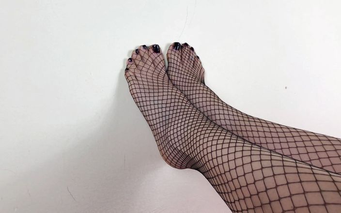 Giada Sexy: Coleção de meias arrastão de Giada