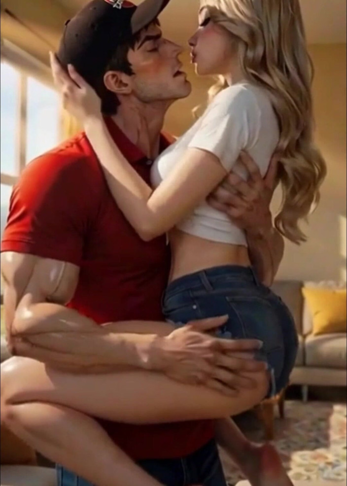 Ai 3d eroticos: Pizza quente: mulher safada pede entrega e acaba cavalgando o...