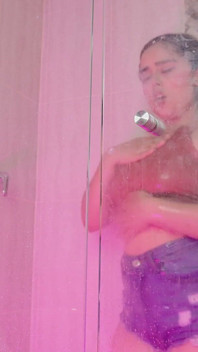Clothed Shower Pee Fun