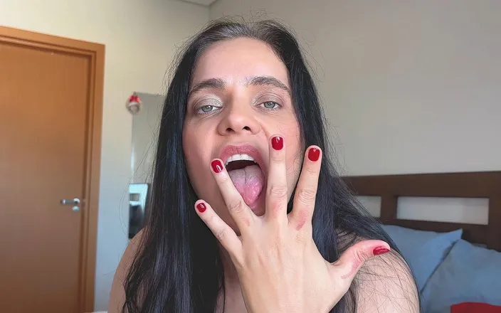 Mila Red Rabbit: JOI + CEI made by an exhibitionist woman
