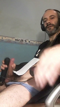 My First Striptease for You Guys; It Also Includes a Cumshot with Vibration on the Tip of My Cock Until I Cum