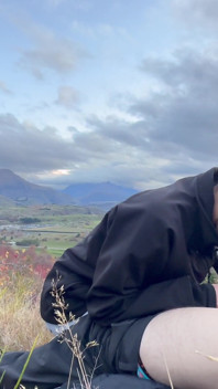 Mountain Hiking Blowjob & Swallow