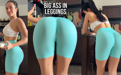Princess Monica: POV: You’re Behind Me While I’m Cooking in Tight Leggings
