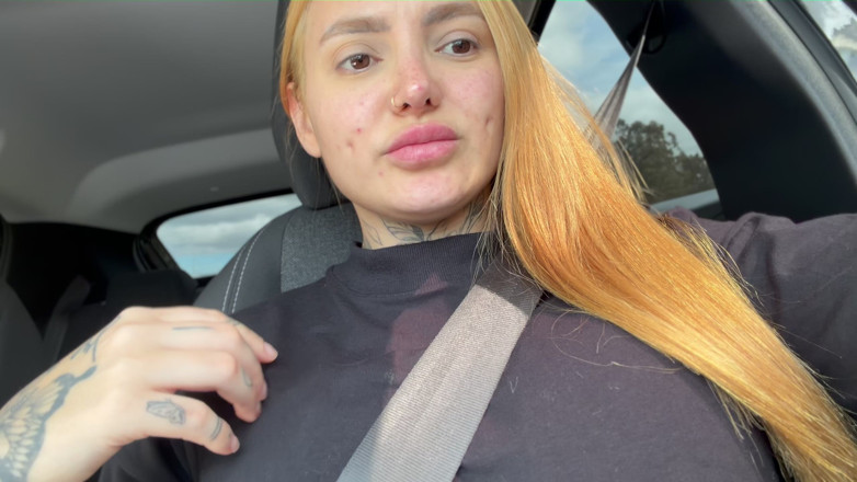 Guilherme Ortiz: Perfect Girlfriend Sucked My Cock Inside the Car and Swallowed...