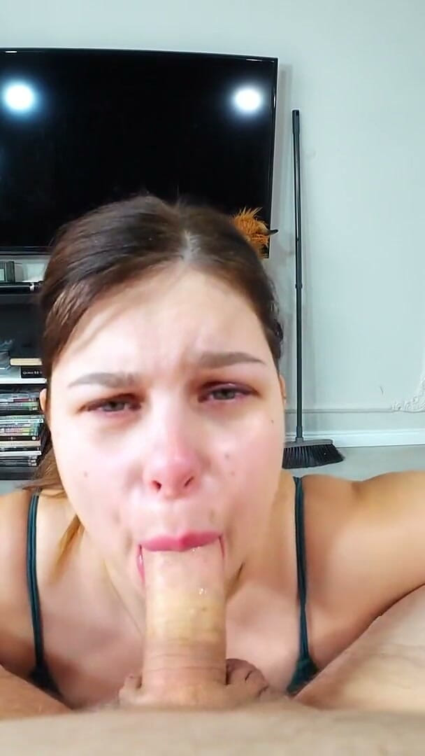 beauty_and_the_other_one: My Hot Wife Loves to Give Hands Free Deepthroat
