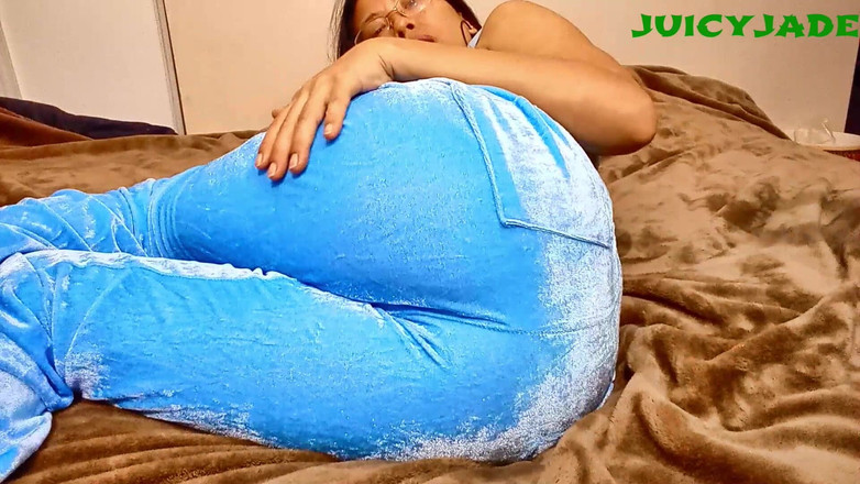 JasmineJade: Châu Á hoàn hảo của tôi Velour bao phủ đít làm cho...