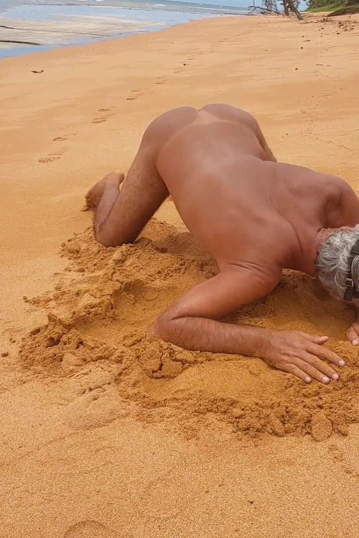 Ladysilvas: Ледісільва Гей на пляжі, гаряча дупа