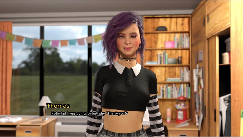 XXX Games Bunk: Grandma's House - Gameplay - Roleplay - Spanking Teen and Maid