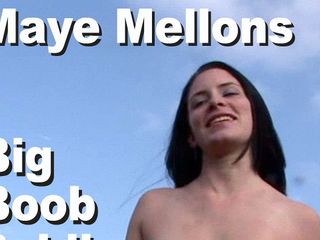 Edge Interactive Publishing: Maye Mellons grote borsten naaktheid buitenshuis gmdg1689