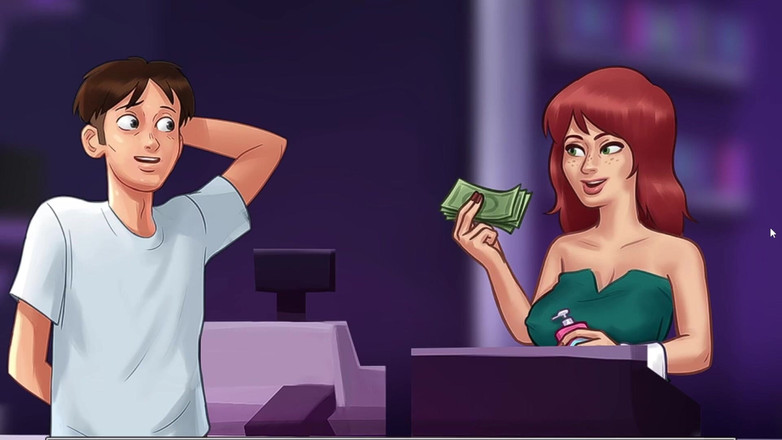 LewdArcade: Saga Cookie Borcan de vară - Ivy Scene de sex