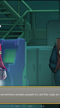 Space Rescue: Codice rosa (v12.5) - Ragazza motociclista con bei tatuaggi
