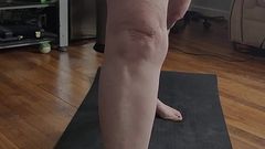 Morning Yoga with Hot MILF!