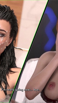 Má těžké Pt 2 - Shemale Jane sama saje, polykání spermatu a vivian telefon šukání orgasmu