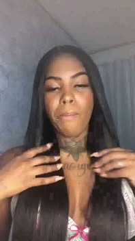 Ebony Bubble Gum Fetish