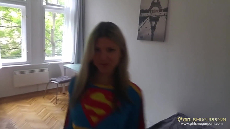 Mugur's World: Small titted superwomen Gina Gerson has to save Mugur
