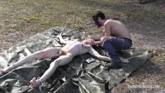 Bad boys bootcamp: Damien dientot pakai terpal