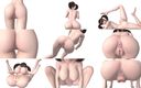 X Hentai: Animacja bigboob - Hentai 3D 84