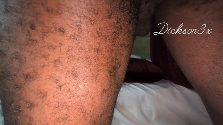 Dickass3x: Chico de ébano tomando dos pollas masivas mientras lo manejamos bien
