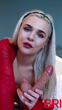 Ellie bionda di 18 anni ti dà un cornuto - istruzioni per masturbazione