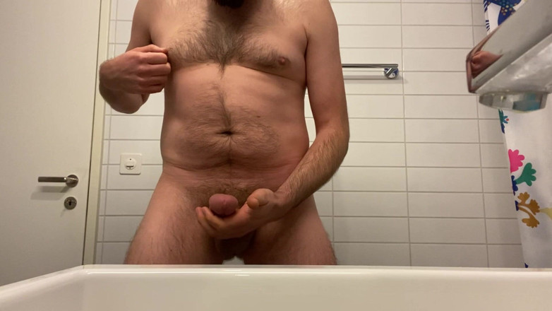 Beardedcummer: Bonita corrida de un oso peludo