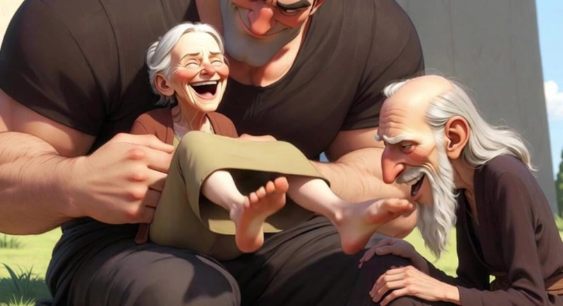 YOUR BEST FANTASY: Cuckold Husband Licks Wife's Feet While She Sits on Her...