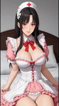 170. Hot Anime Nurse in Bedroom Ai Animation
