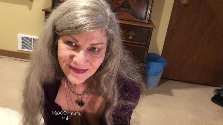 MaXXXimumMilf: Sexy Mature Hot BJ + Swallow While Riding Dildo! Maxxximummilf