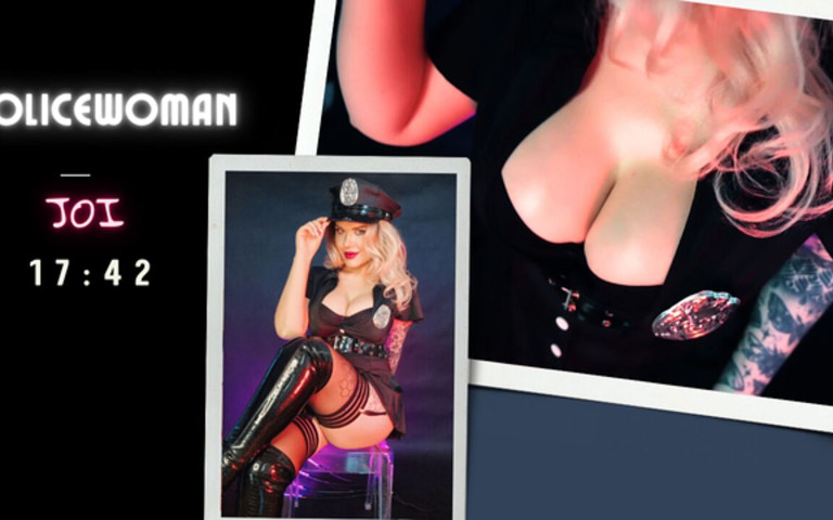 Policewoman JOI Policewoman Tells You to Jerk off for Her. JOI. Red-green, Tasks. (Marlene Moore)