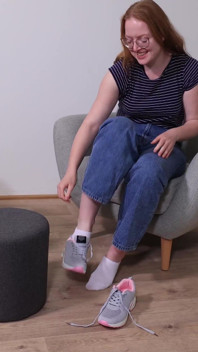 Growing Her Own Feet to Ridiculous Size