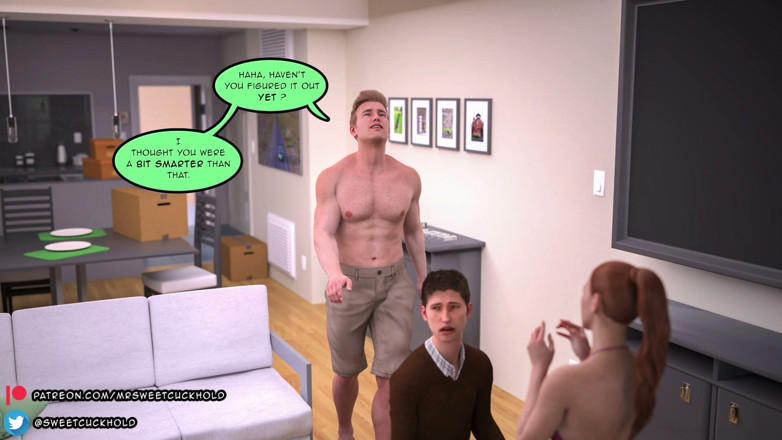 Captain Erogaming comics: 내 남친보다 훨씬 더 큰 - 5부