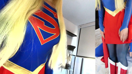 Nylon Xtreme: Gabi Gold is supergirl fucked with nylon pantyhose