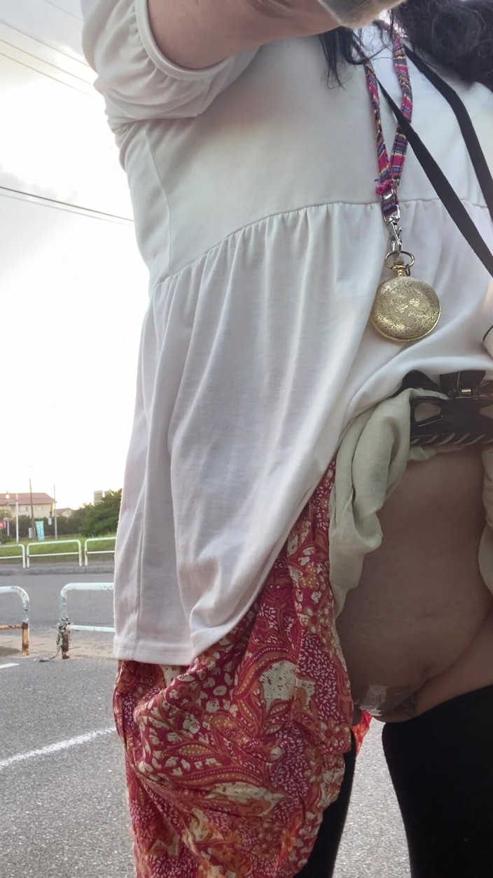 megu2002: Nr. 299 Exhibitionistenspiel auf einem öffentlichen parkplatz