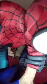 Natacha Guapa je Spidergirl creampie zentai