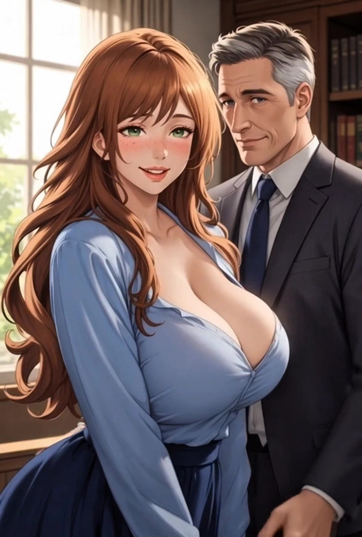 Stories&Anime: 曲線美のある38歳のユダヤ人会計士が上司の幸せなオフィスペットになる エピソード1