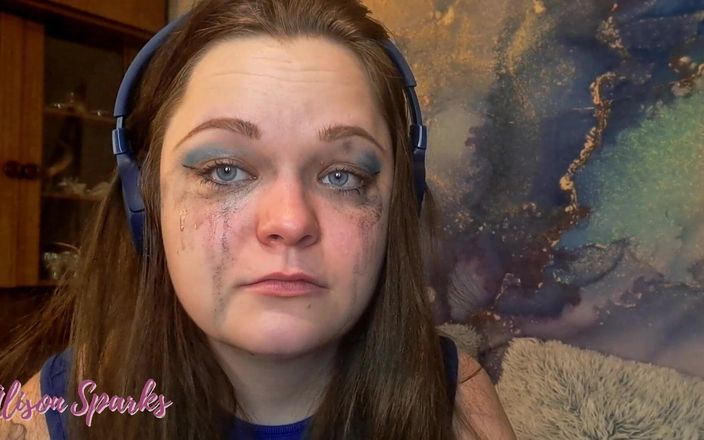 Alison Sparks: Close-up Sobbing and Ruined Makeup