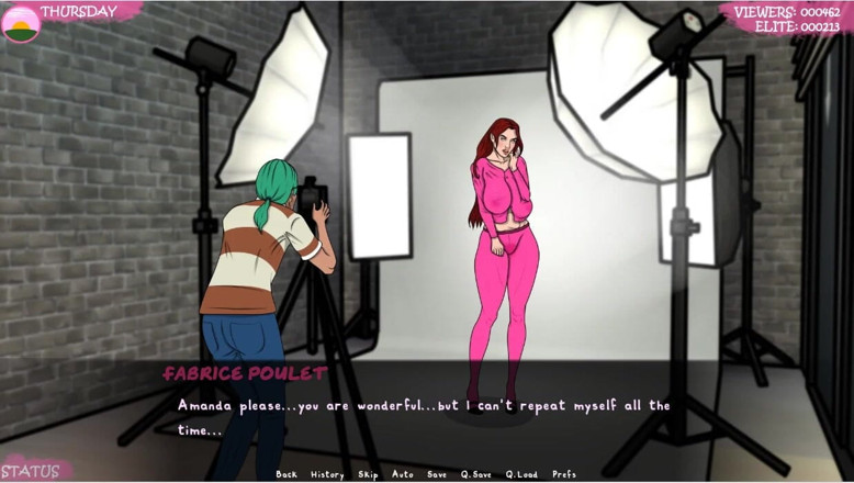 XXX Games Bunk: Project Hotwife - gameplay - jeu de rôle - le mari adore s’exposer à...