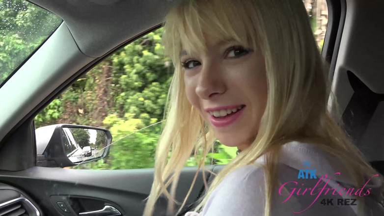 ATK Fans (Girlfriends): Kenzie playing with her pussy and getting hot in the...
