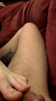 A Well Rewarded Foot Wank