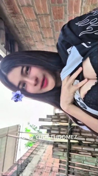 Porn Actress Yulieth Gomez Touches Her Breasts Outdoors