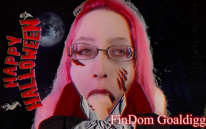 FinDom Goaldigger: Happy Halloween transformation