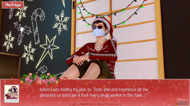 Cumming Gaming: Unlimited Christmas [xmas hentai porn play] ep.2 Christmas trip with sexy...