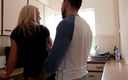 British MILF Entertainment: Phoebe Adams i Dean van Damme oglądali podczas seksu