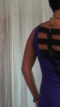 Hot MILF Shay Fox Exposes Sexy Long Legs in Tight Dress