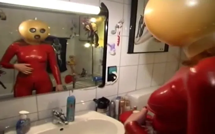 Absolute BDSM films - The original: Crazy masked and red latex dress