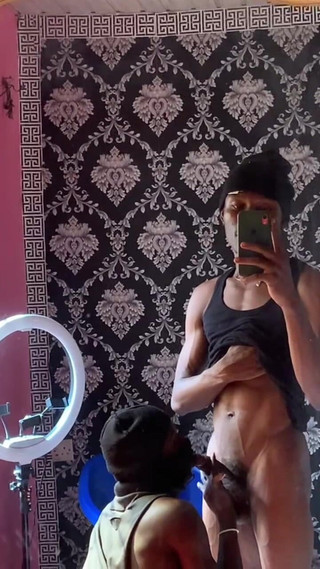 Stilesbhalifa1: Sexy ebenová odpolední akce